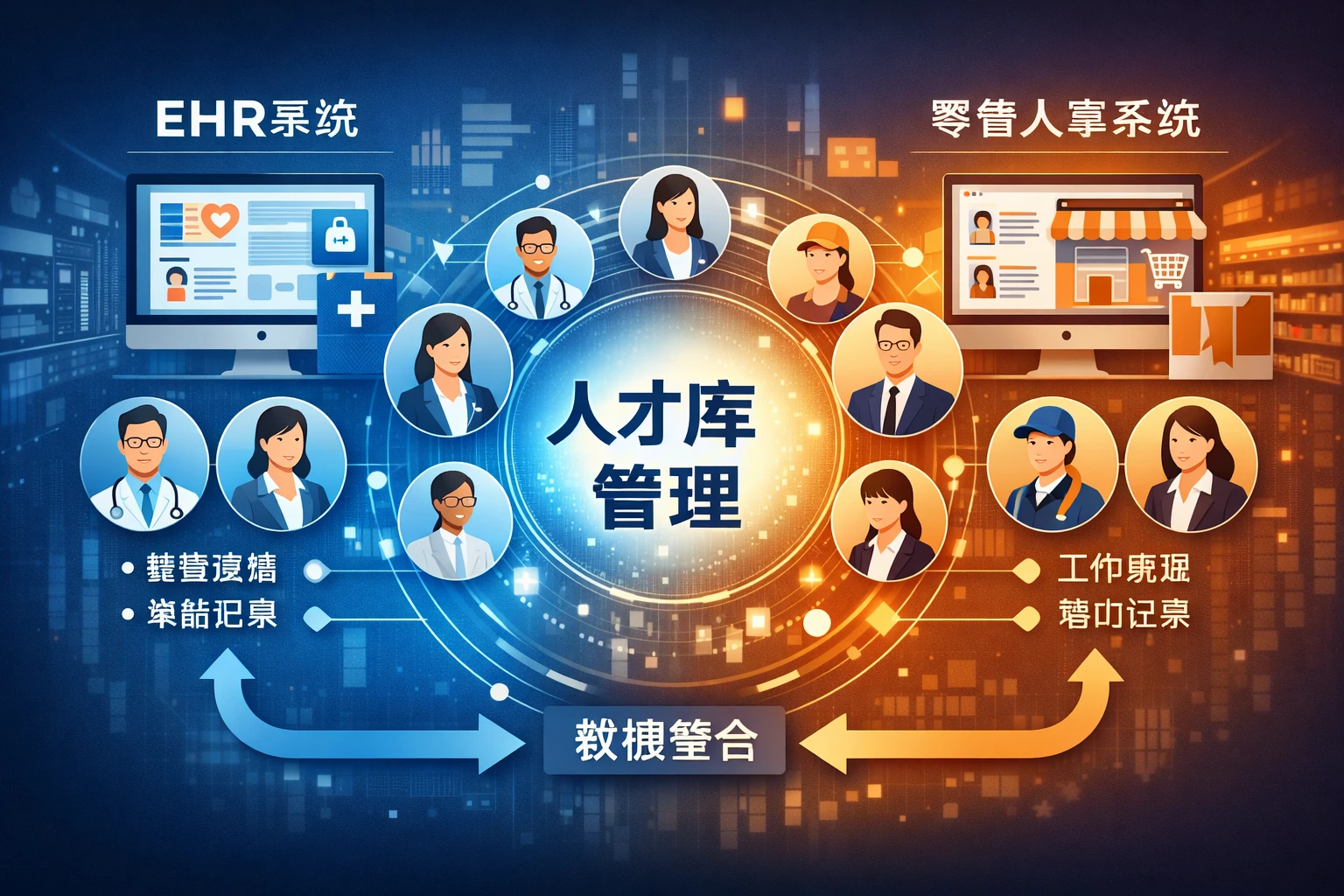 EHR系统与零售业人事系统在人才库管理中的关键作用