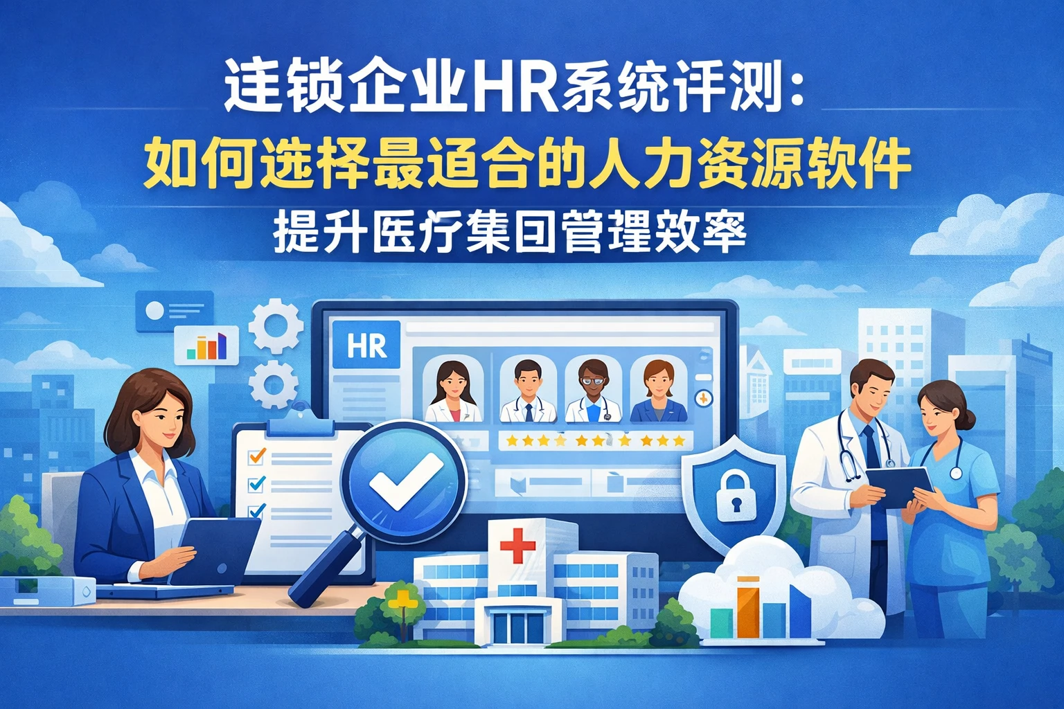 连锁企业HR系统评测：如何选择最适合的人力资源软件提升医疗集团管理效率