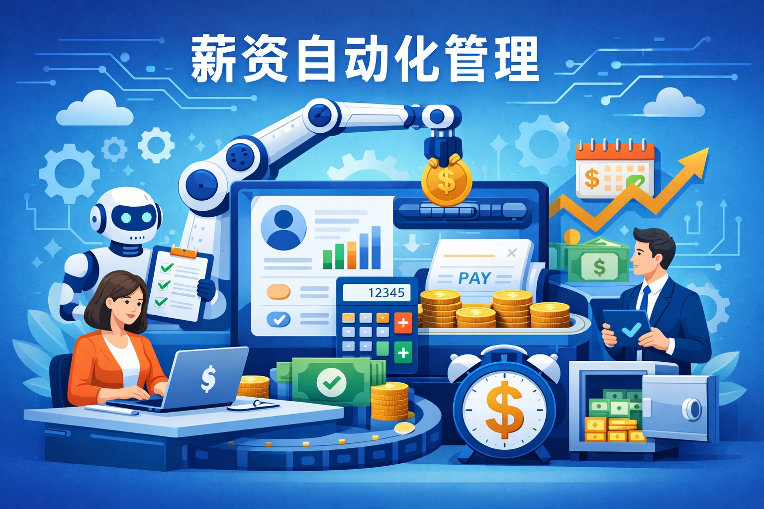 薪资自动化管理