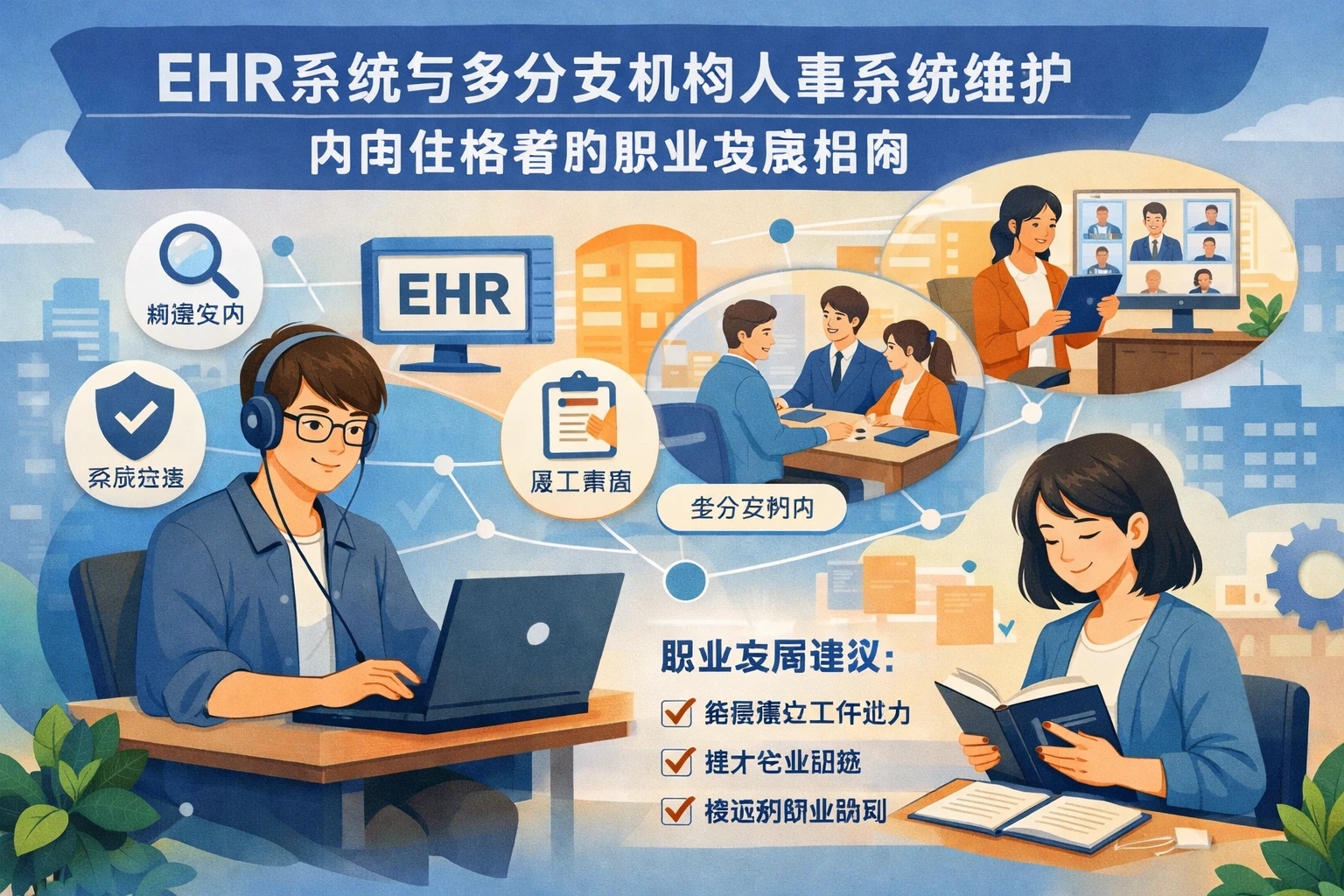 ehr系统与多分支机构人事系统维护：内向性格者的职业发展指南