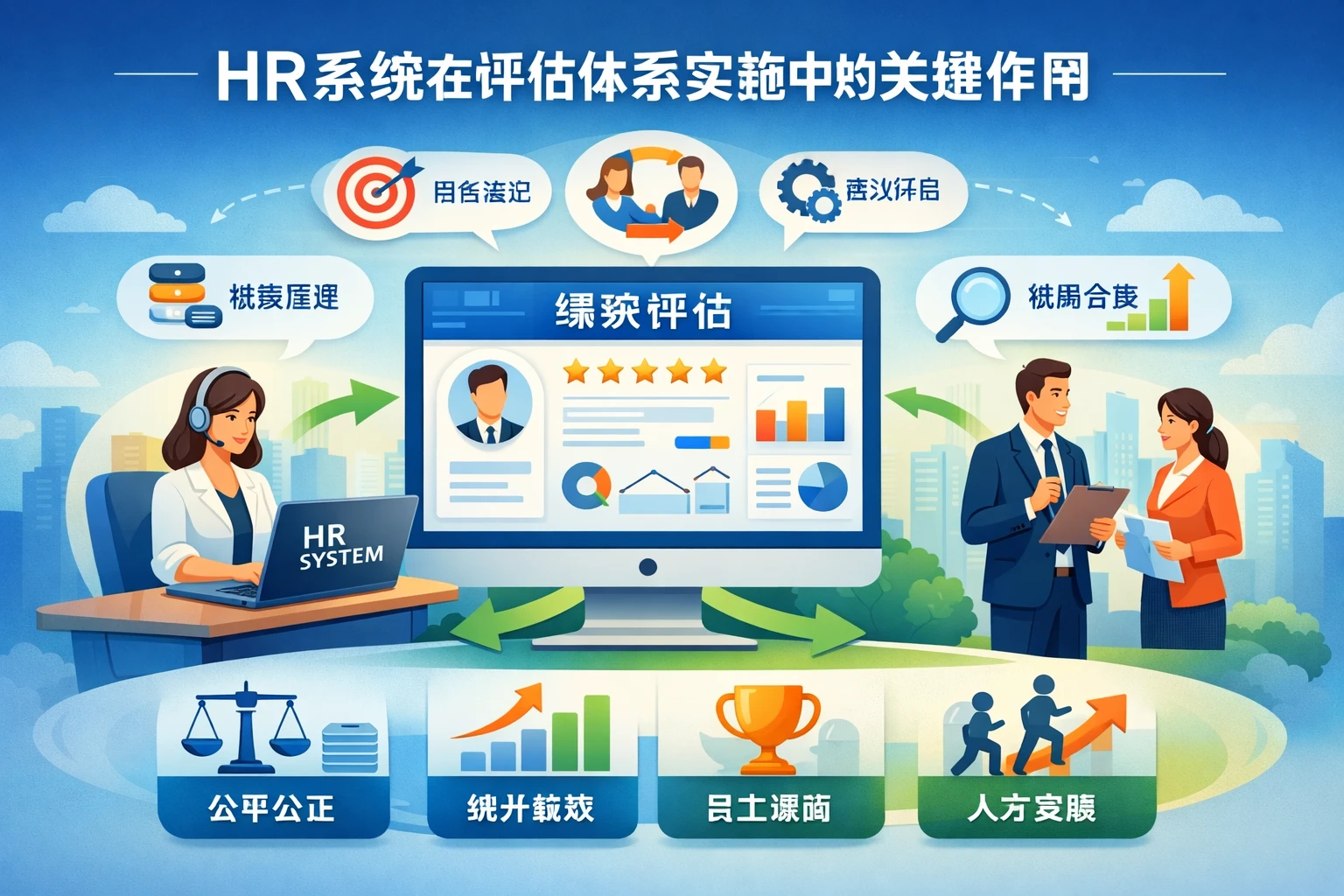 HR系统在评估体系实施中的关键作用