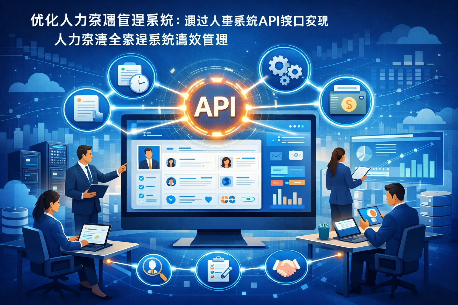 优化人力资源管理系统：通过人事系统API接口实现人力资源全流程系统高效管理