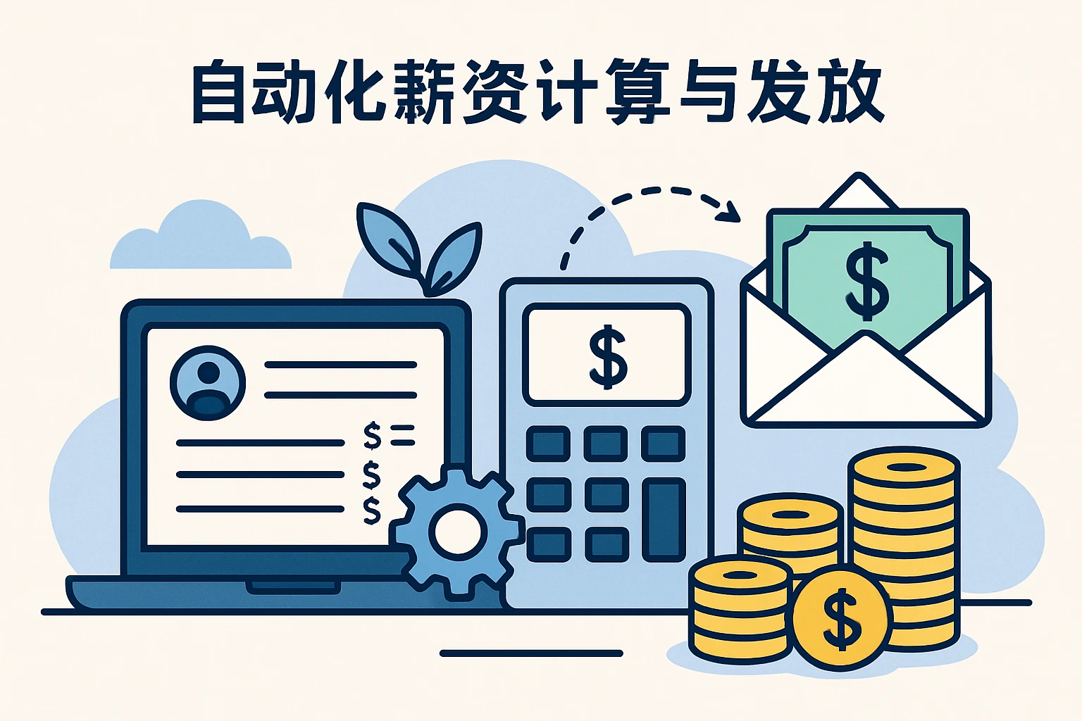 自动化薪资计算与发放