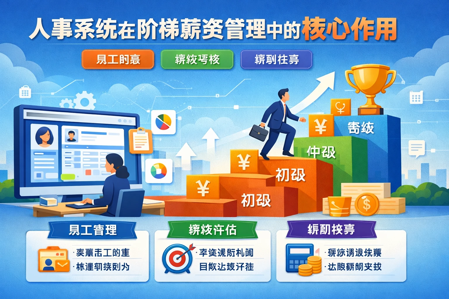 人事系统在阶梯薪资管理中的核心作用