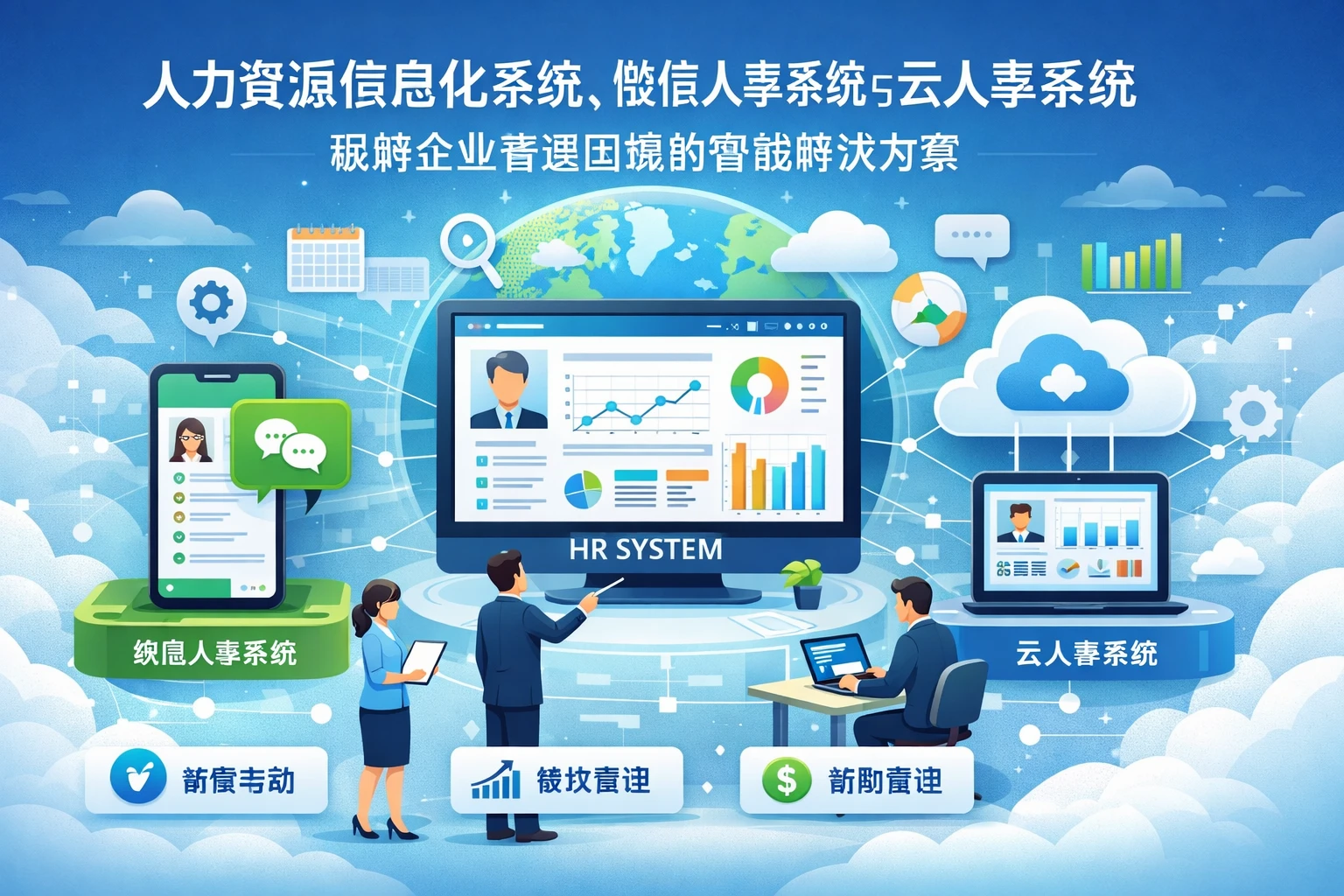 人力资源信息化系统、微信人事系统与云人事系统：破解企业管理困境的智能解决方案