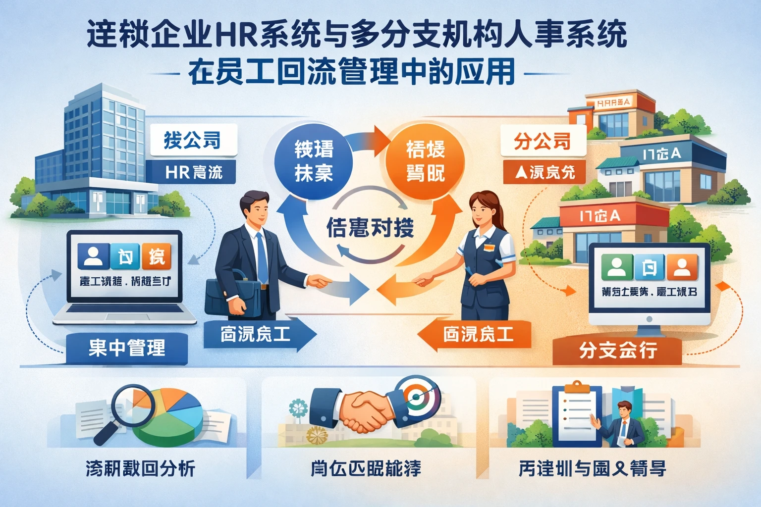 连锁企业HR系统与多分支机构人事系统在员工回流管理中的应用