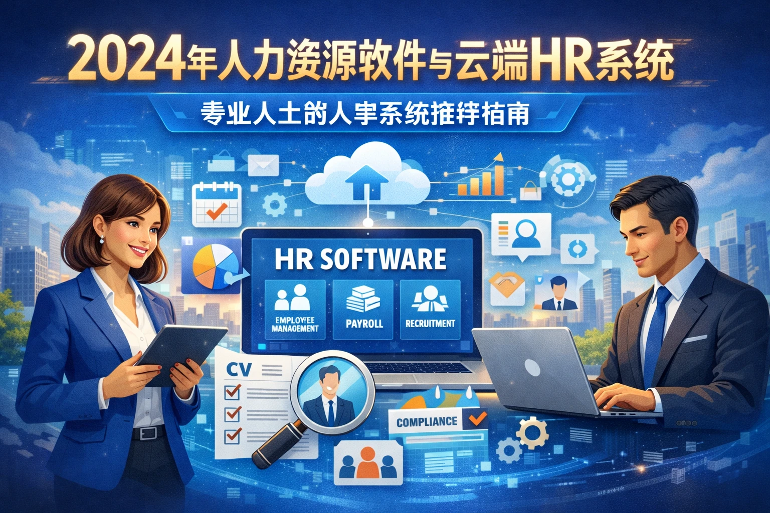 2024年人力资源软件与云端HR系统：专业人士的人事系统推荐指南