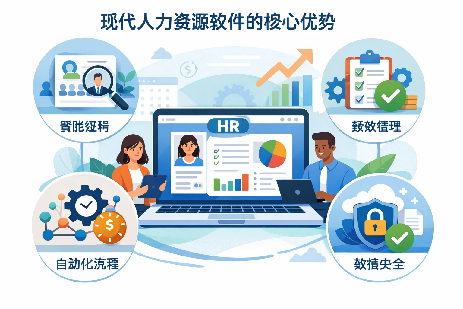 现代人力资源软件的核心优势