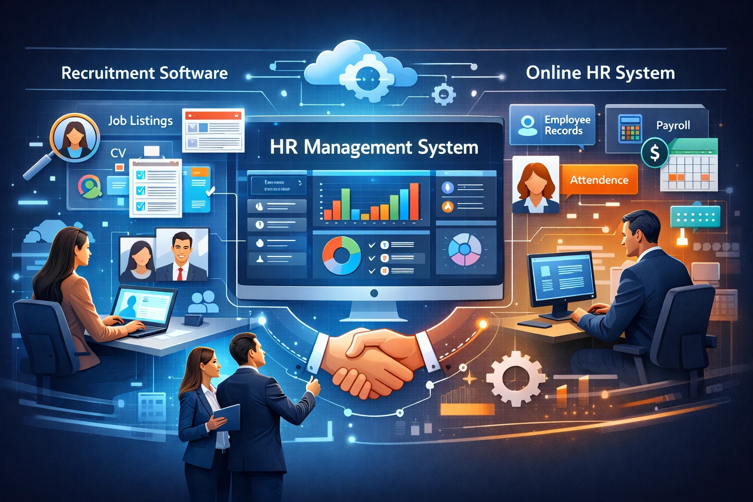 现代企业人力资源管理系统：招聘管理软件与在线人事系统的整合优势