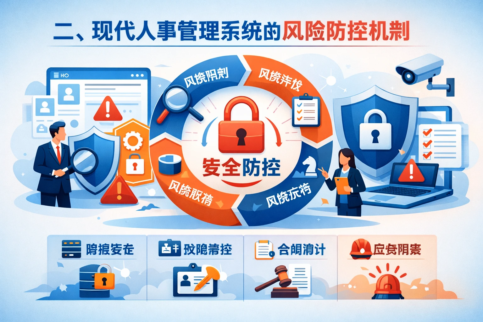 二、现代人事管理系统的风险防控机制