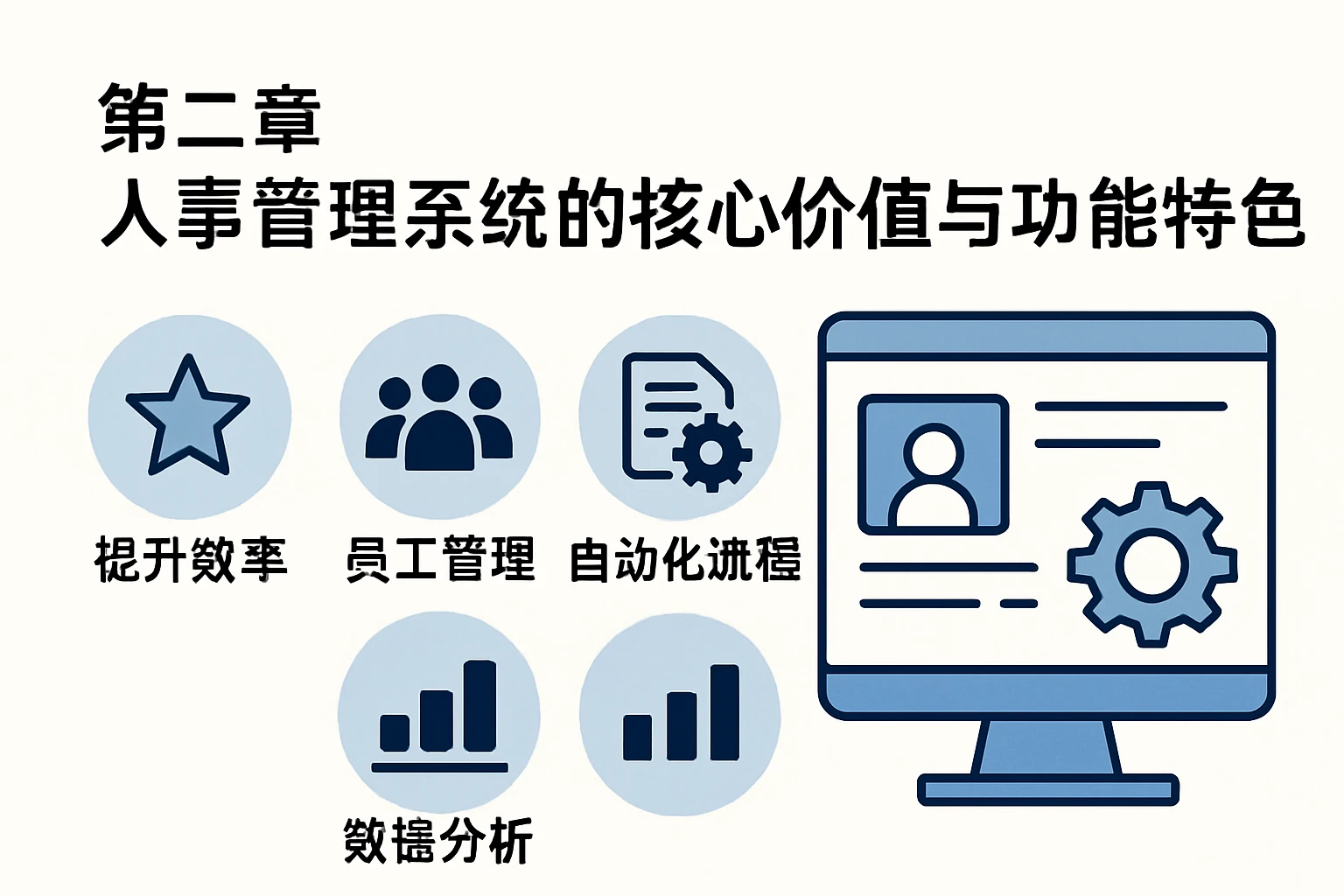 第二章 人事管理系统的核心价值与功能特色