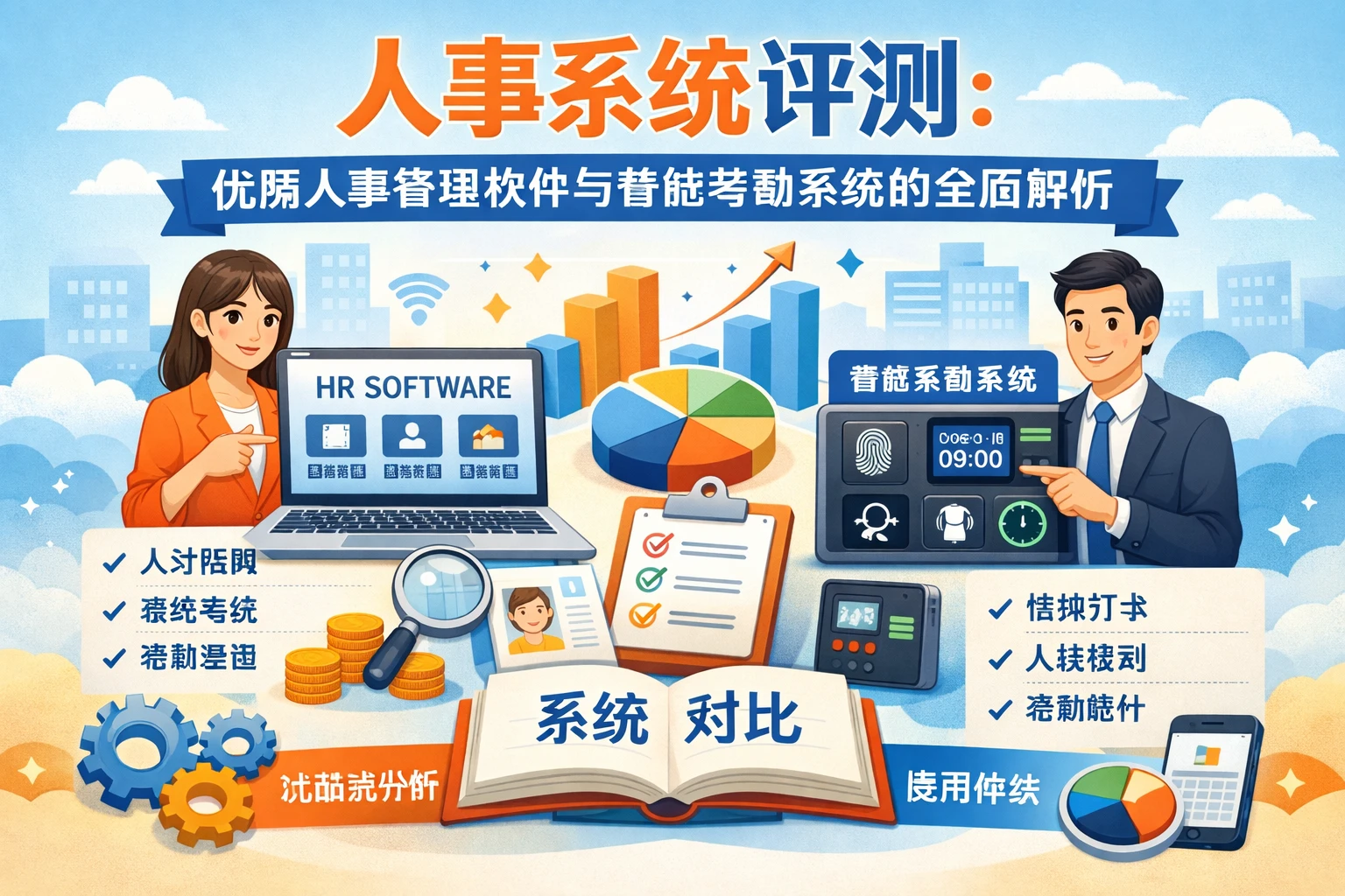 人事系统评测：优质人事管理软件与智能考勤系统的全面解析
