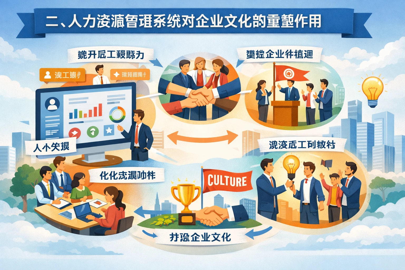 二、人力资源管理系统对企业文化的重塑作用