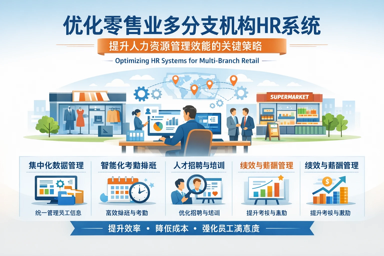 优化零售业多分支机构HR系统:提升人力资源管理效能的关键策略