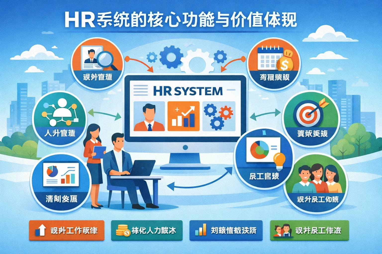 HR系统的核心功能与价值体现