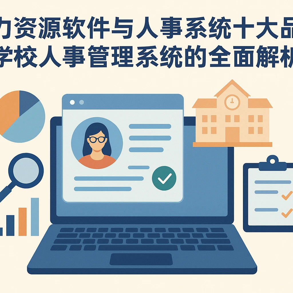 人力资源软件与人事系统十大品牌:学校人事管理系统的全面解析