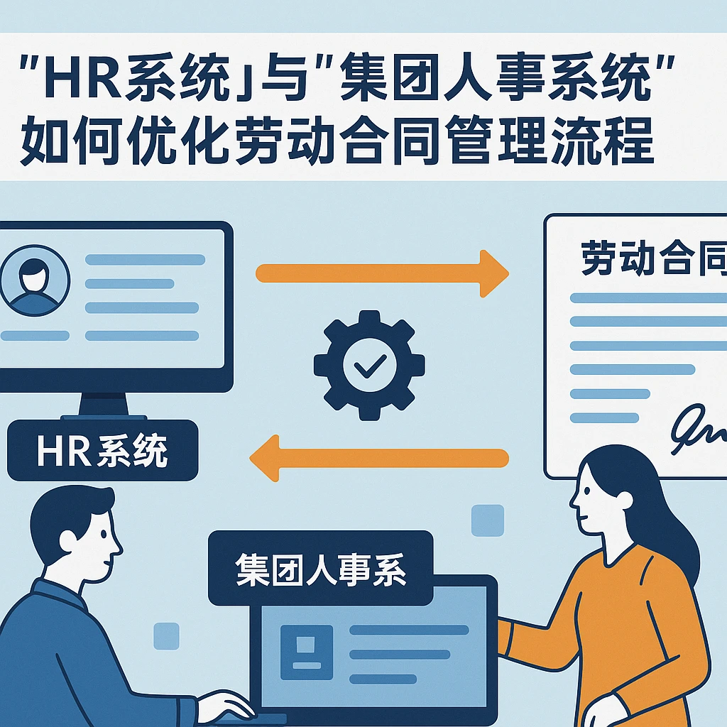 HR系统与集团人事系统如何优化劳动合同管理流程