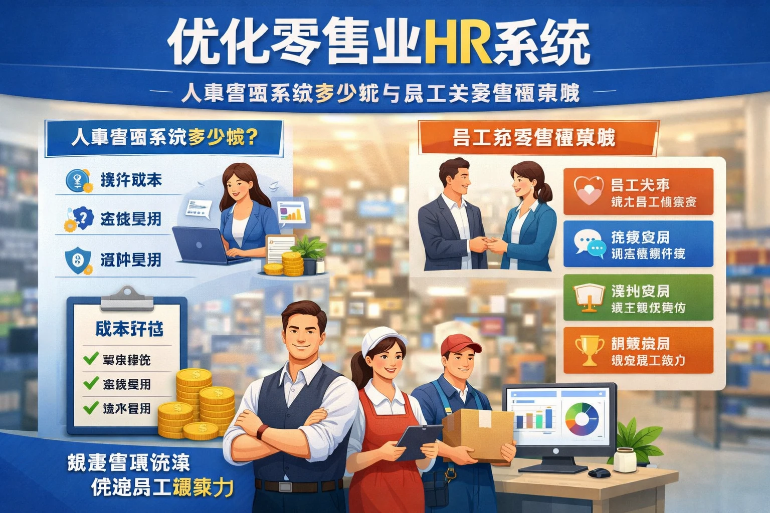 优化零售业HR系统：人事管理系统多少钱与员工关系管理策略