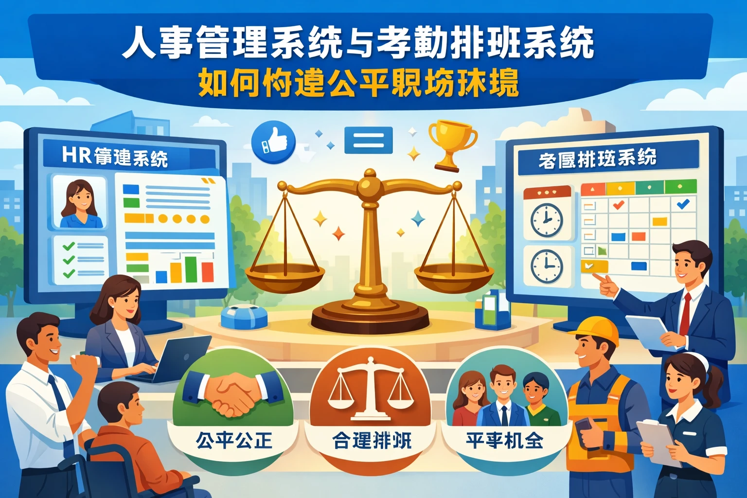 人事管理系统与考勤排班系统如何构建公平职场环境