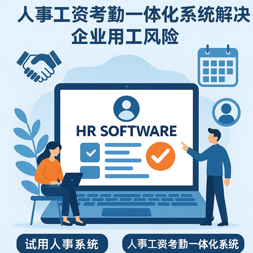 人力资源软件如何通过人事系统试用与人事工资考勤一体化系统解决企业用工风险