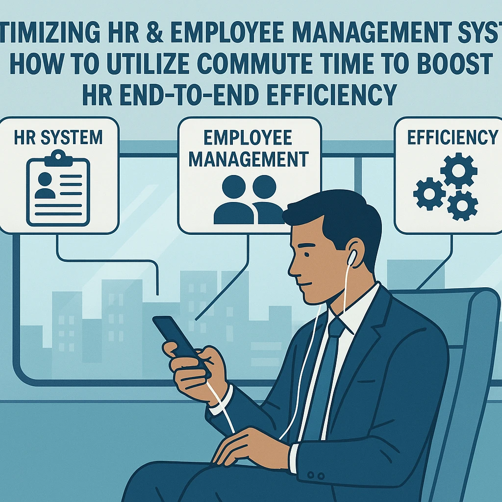 优化人事系统与员工管理系统：如何利用通勤时间提升人力资源全流程效率