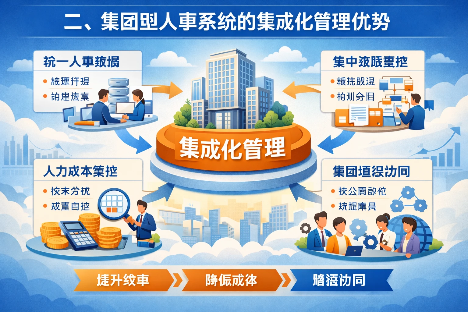 二、集团型人事系统的集成化管理优势