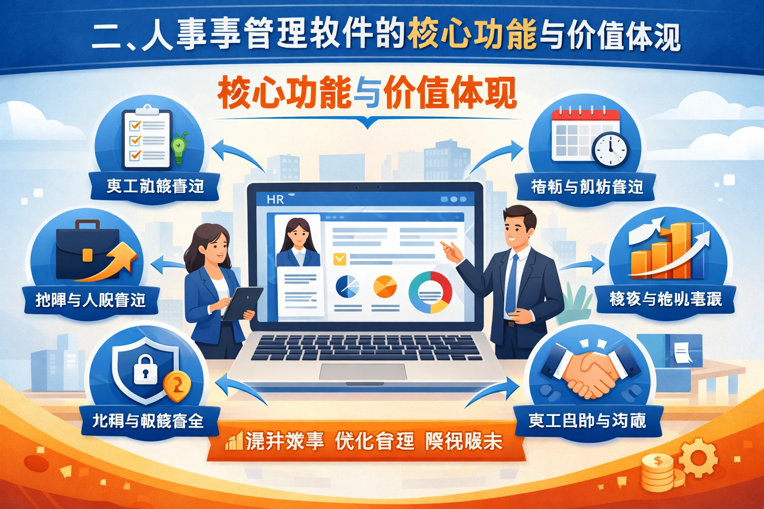 二、人事管理软件的核心功能与价值体现