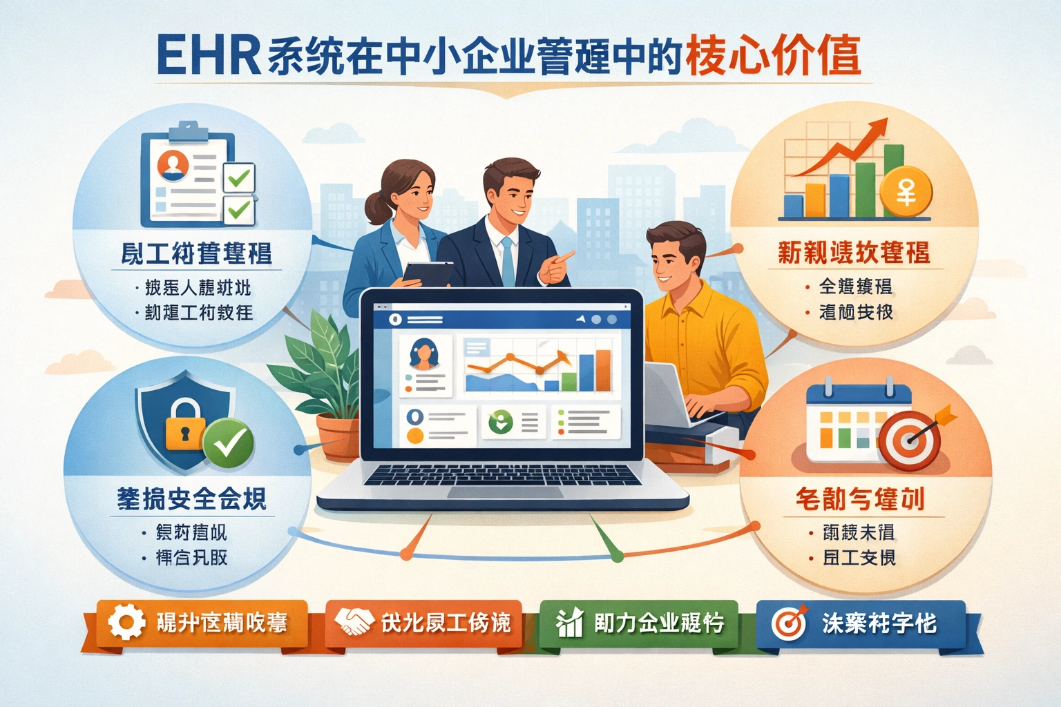 ehr系统在中小企业管理中的核心价值