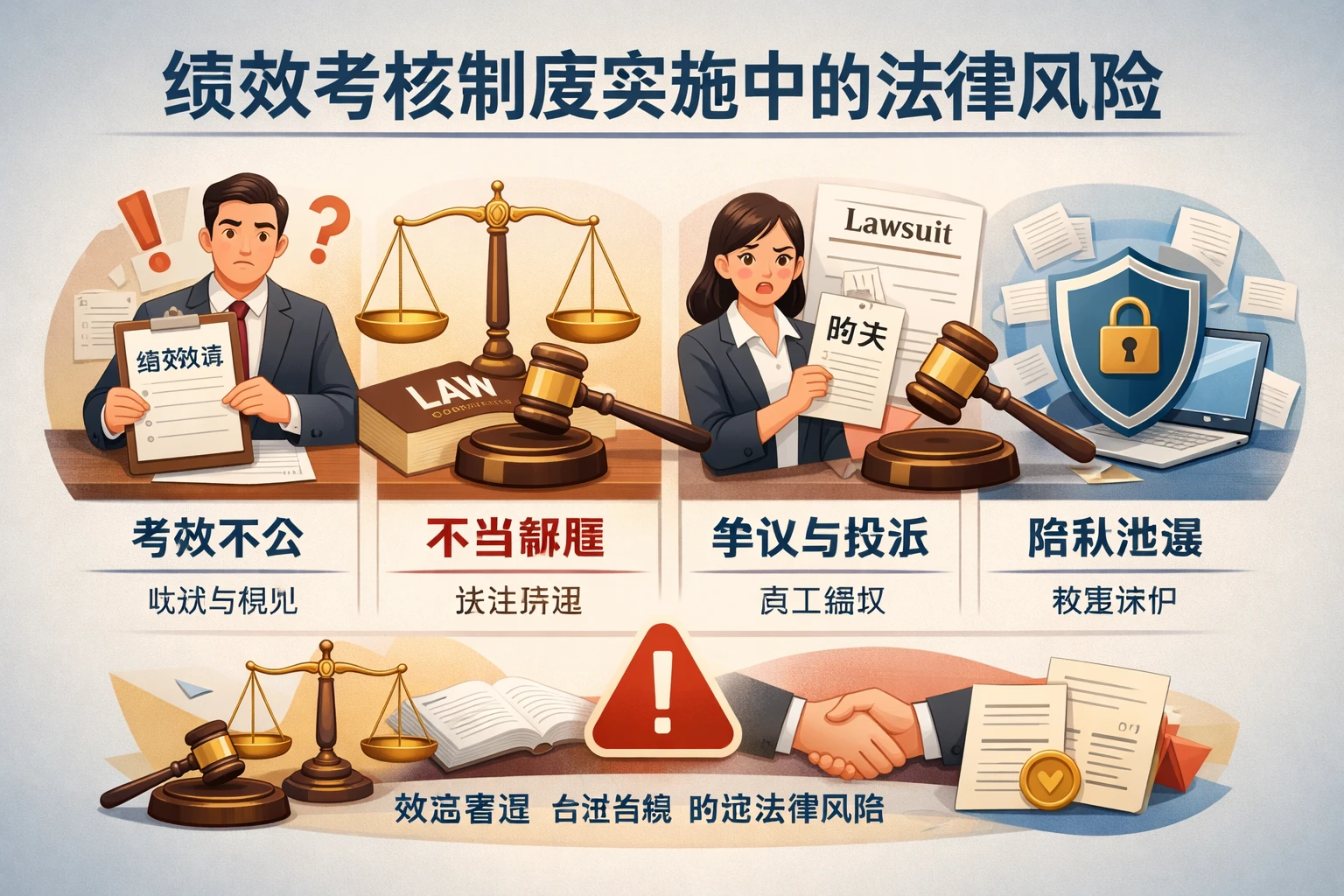 绩效考核制度实施中的法律风险