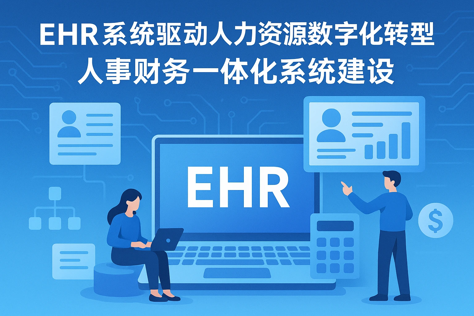 EHR系统驱动人力资源数字化转型与人事财务一体化系统建设