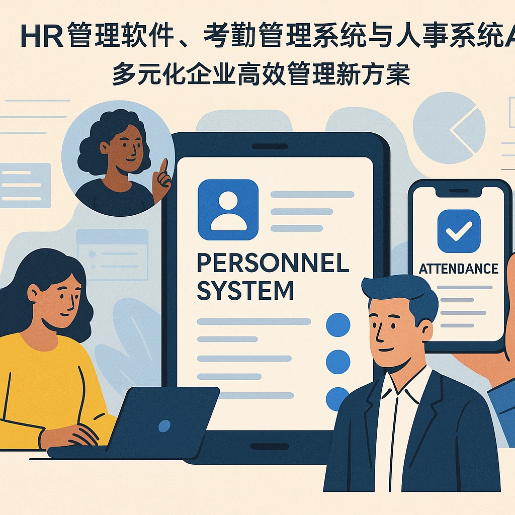 HR管理软件、考勤管理系统与人事系统APP：多元化企业高效管理新方案
