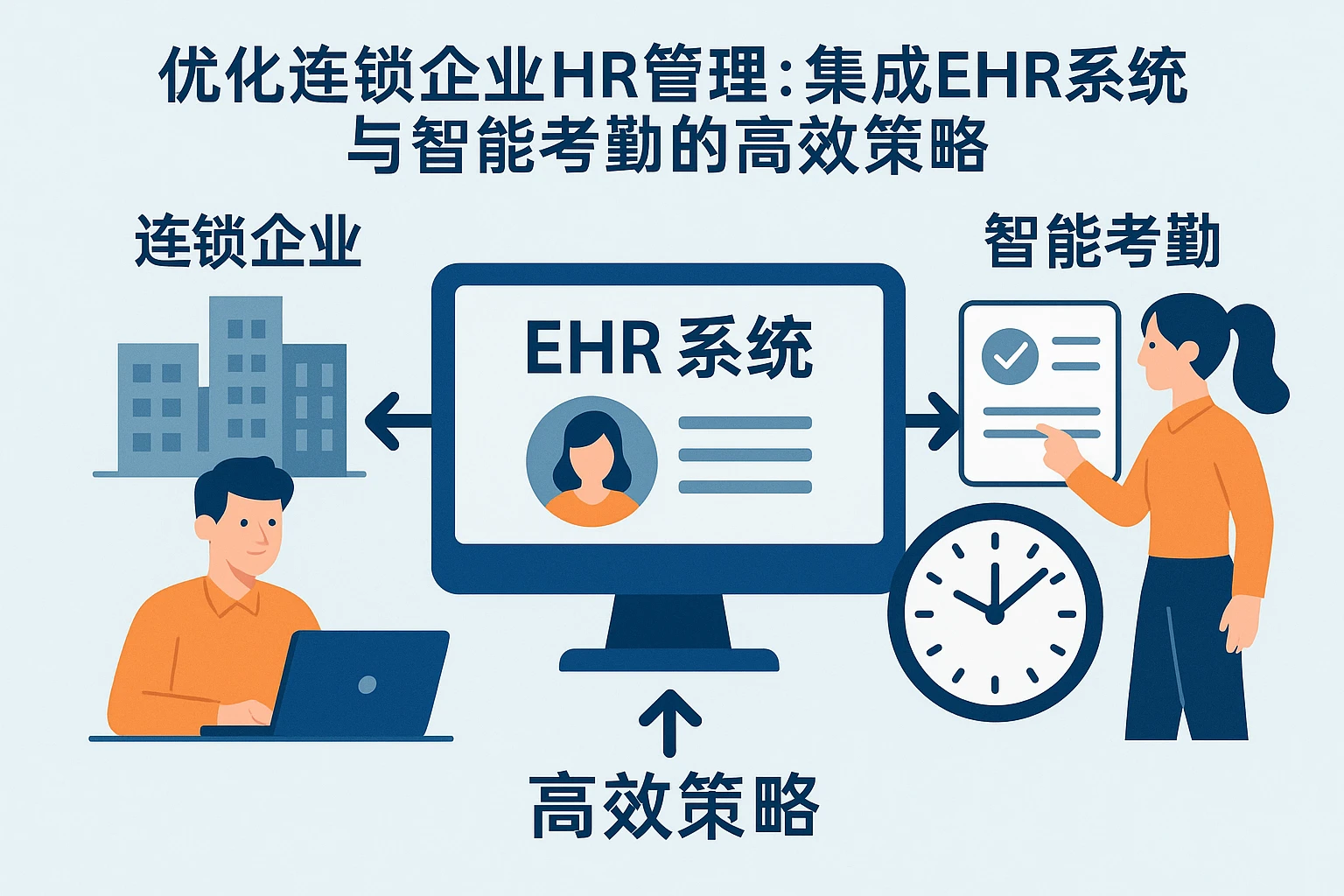 优化连锁企业HR管理：集成EHR系统与智能考勤的高效策略