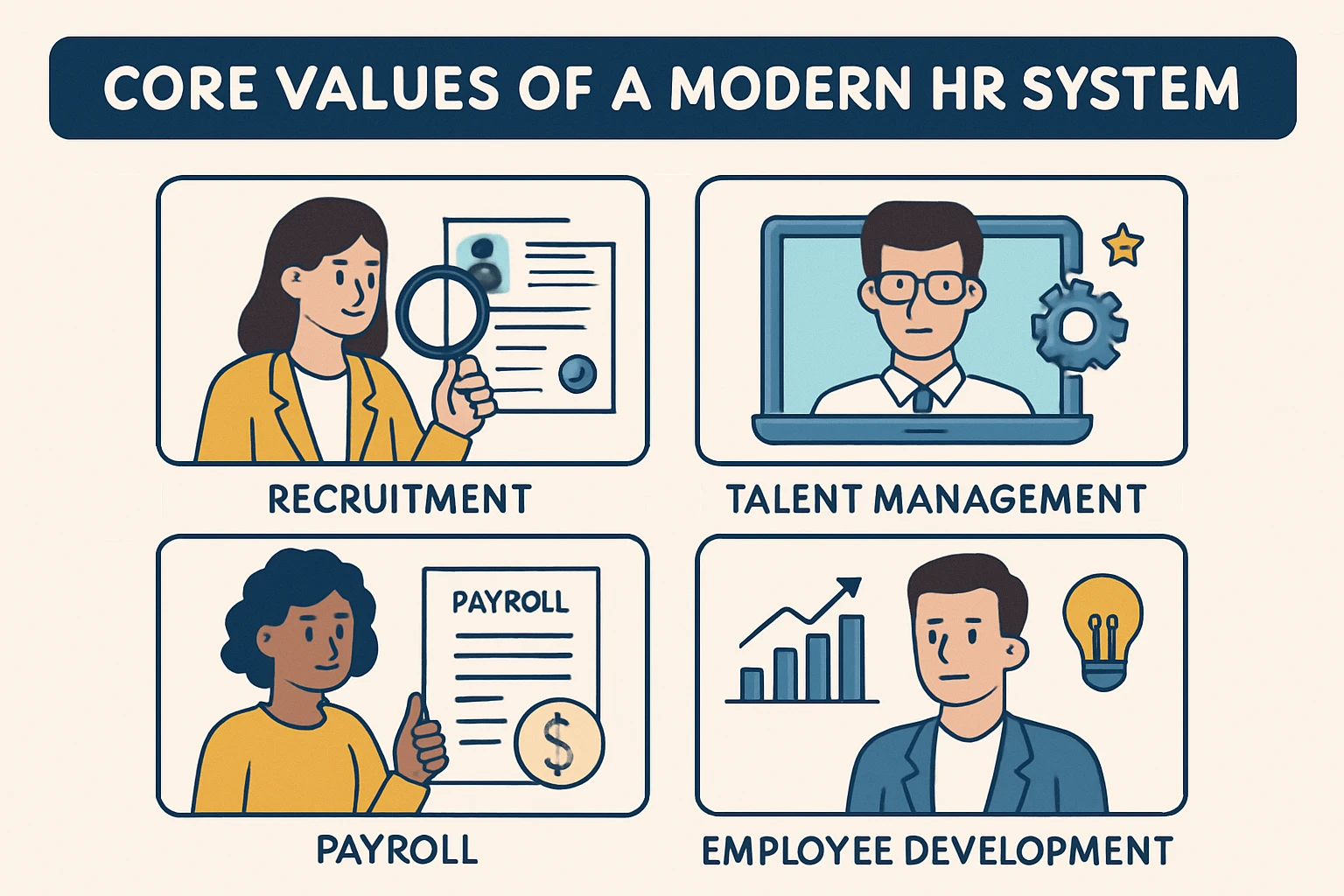 现代人事系统的核心价值