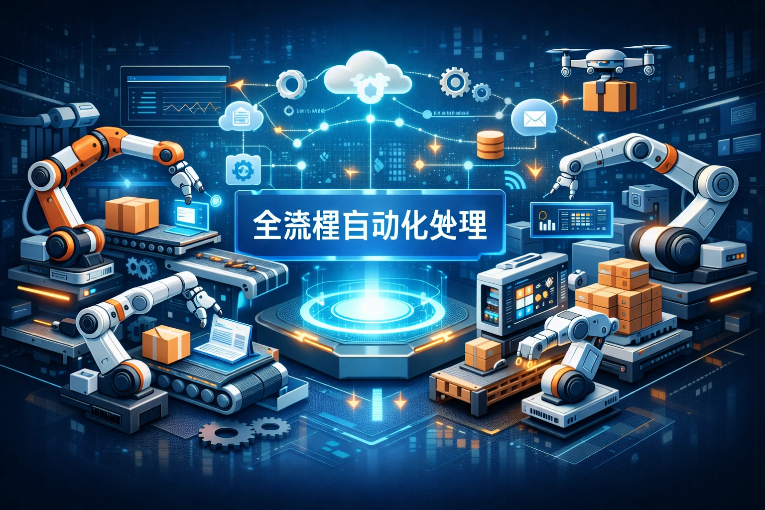 全流程自动化处理