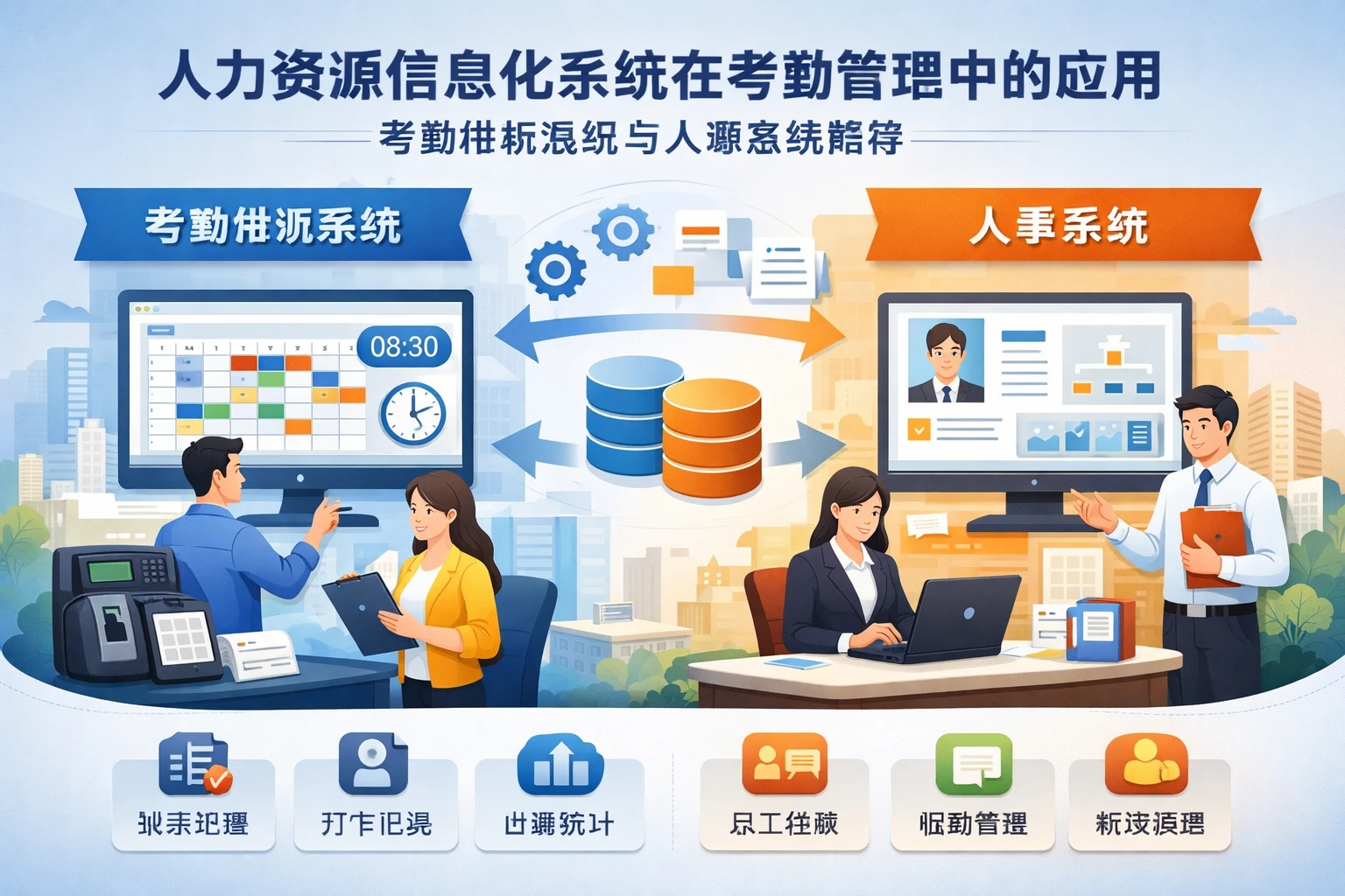 人力资源信息化系统在考勤管理中的应用：考勤排班系统与人事系统推荐