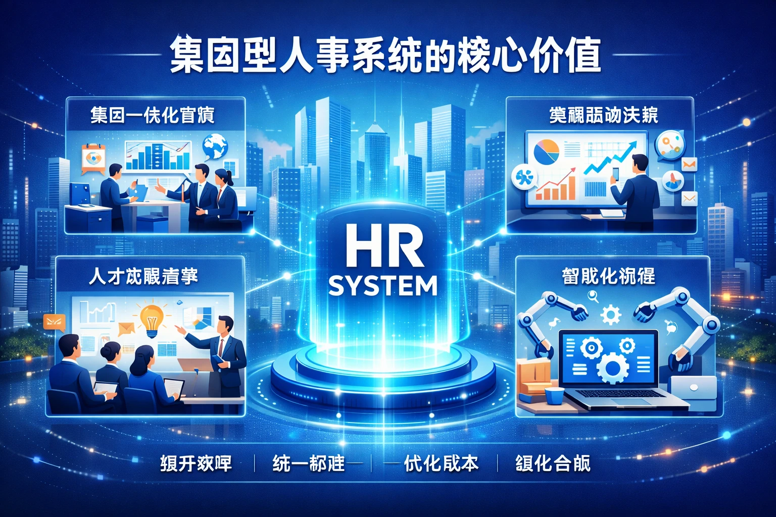 集团型人事系统的核心价值