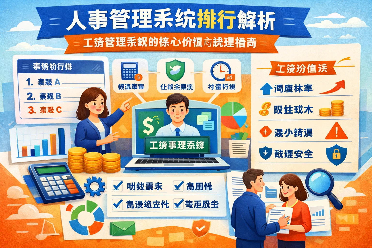 人事管理系统排行榜解析：工资管理系统的核心价值与选型指南