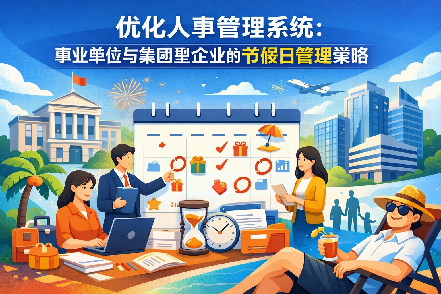 优化人事管理系统：事业单位与集团型企业的节假日管理策略