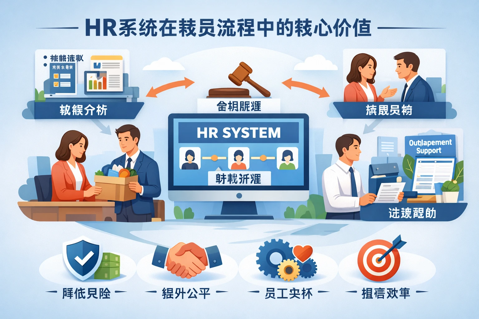 HR系统在裁员流程中的核心价值