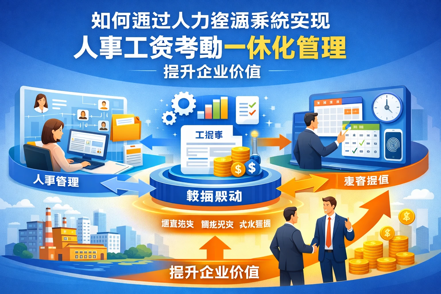如何通过人力资源系统实现人事工资考勤一体化管理，提升企业价值