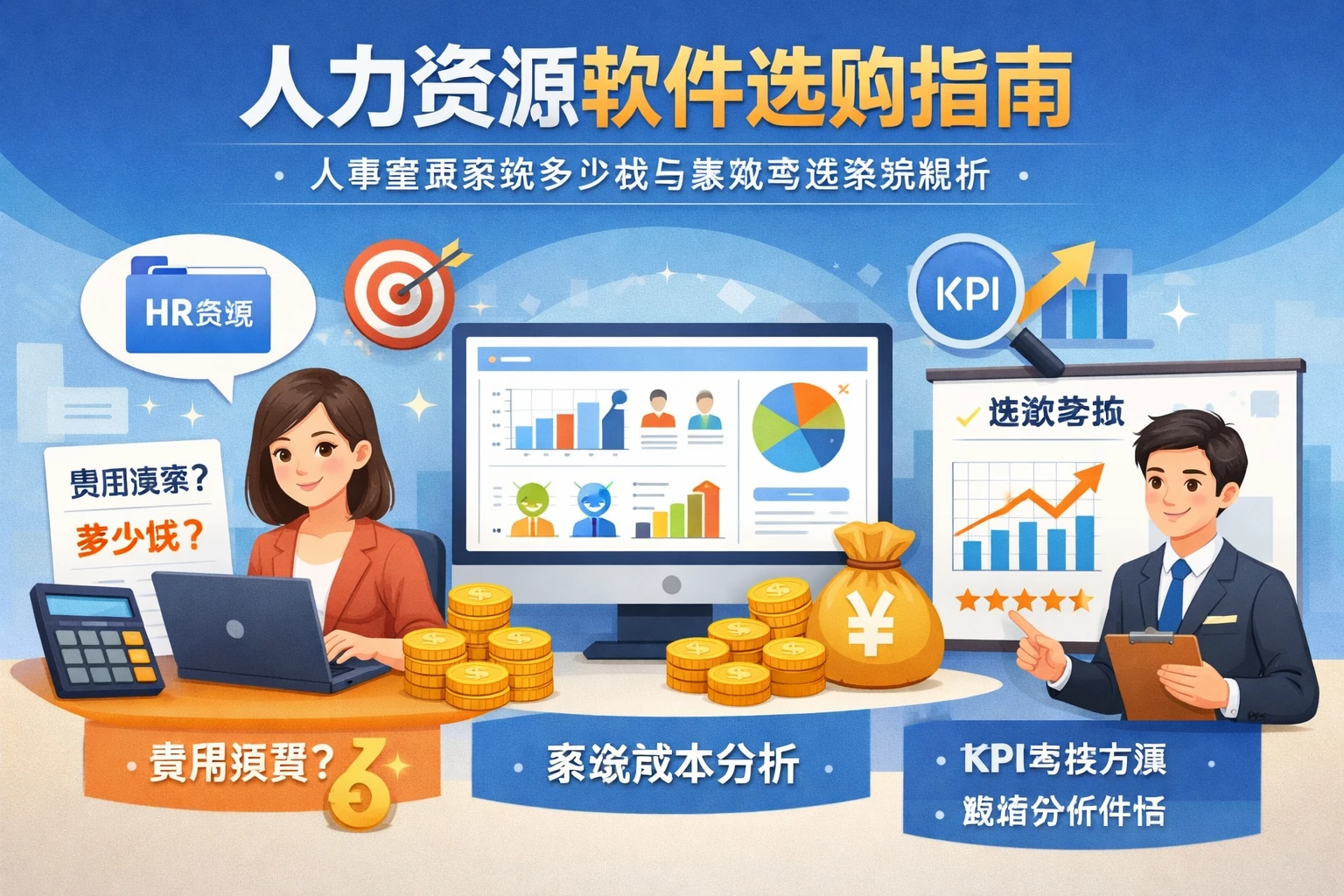 人力资源软件选购指南：人事管理系统多少钱与绩效考核系统解析