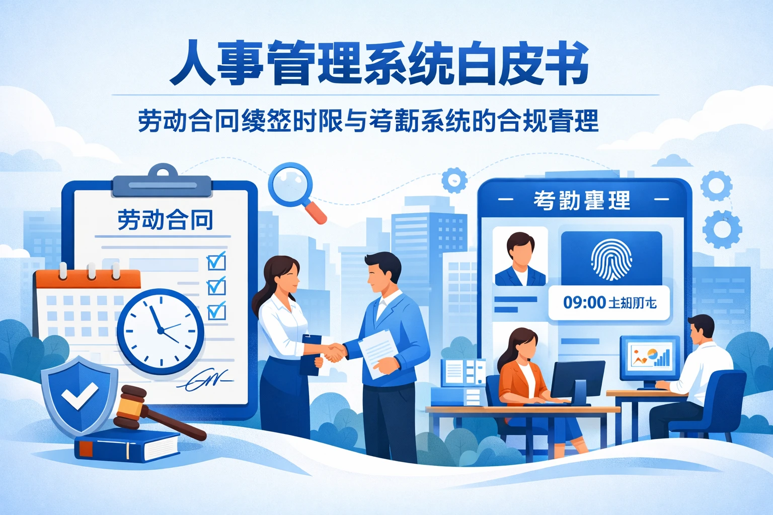 人事管理系统白皮书:劳动合同续签时限与考勤系统的合规管理