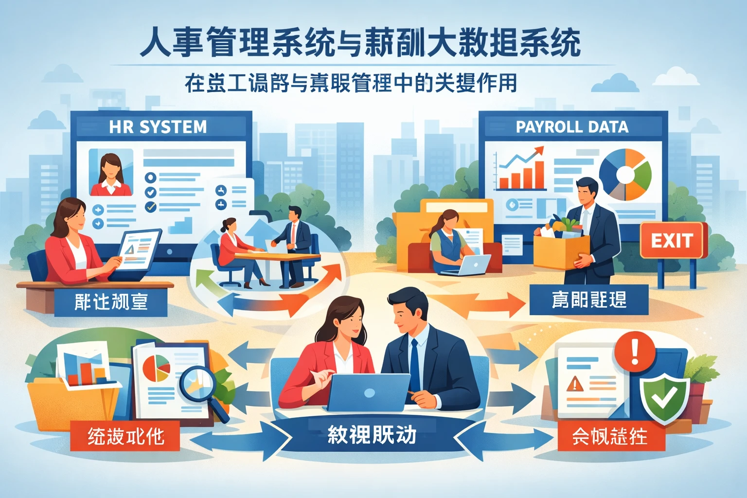 人事管理系统与薪酬大数据系统在员工调岗与离职管理中的关键作用