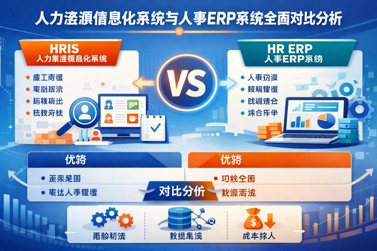 人力资源信息化系统与人事ERP系统全面对比分析