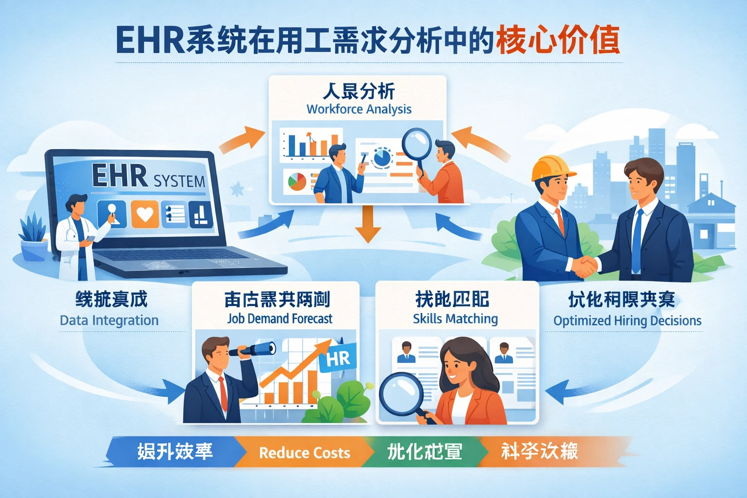 EHR系统在用工需求分析中的核心价值