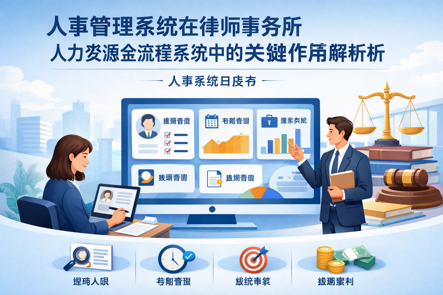 人事管理系统在律师事务所人力资源全流程系统中的关键作用解析 | 人事系统白皮书