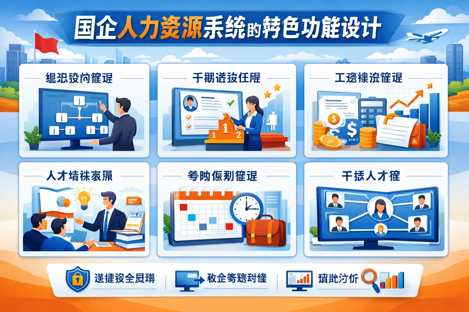 国企人力资源系统的特色功能设计