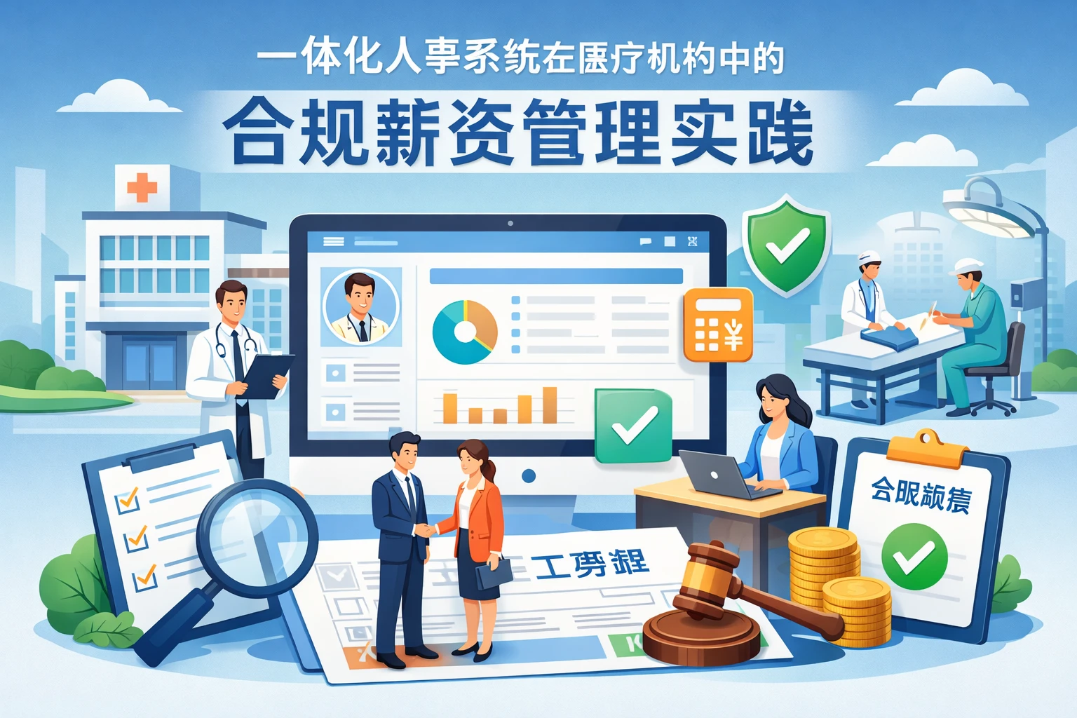 一体化人事系统在医疗机构中的合规薪资管理实践