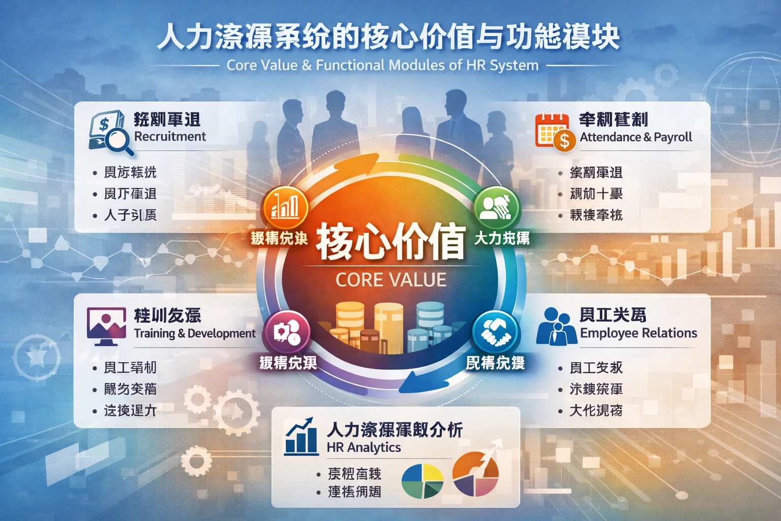 人力资源系统的核心价值与功能模块