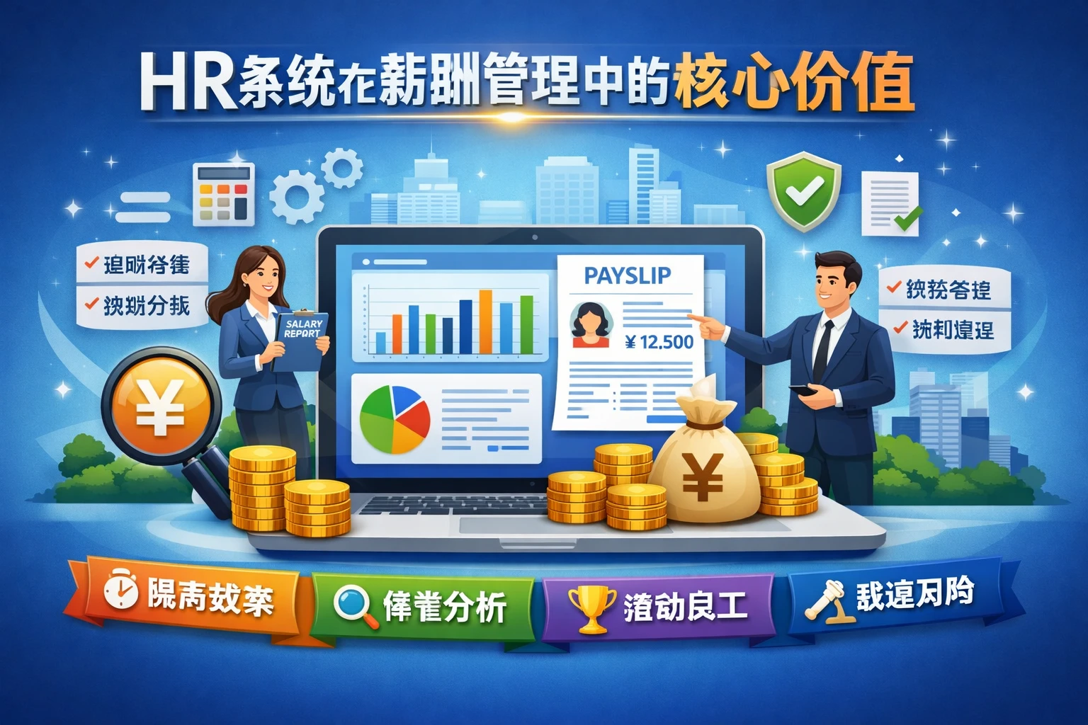HR系统在薪酬管理中的核心价值
